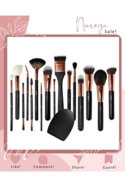 Makeover22 مجموعة فرشاة سيجنتشر MX03، 16 قطعة