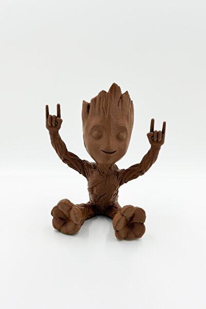 AGELON Dekoratif Ağaç Adam Groot Rock Biblo - Ofis & Ev Dekoru 12 Cm
