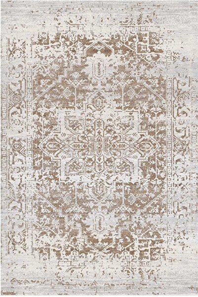 kilim home Vintage Etnik Desenli Bej Vizon Kilim Halı – Salon Oturma Odası Mo...