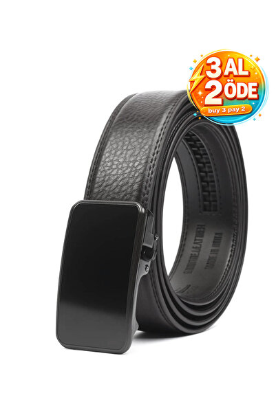 MIPEK Otomatik Tokalı Deliksiz Kemer EN 3.6 cm