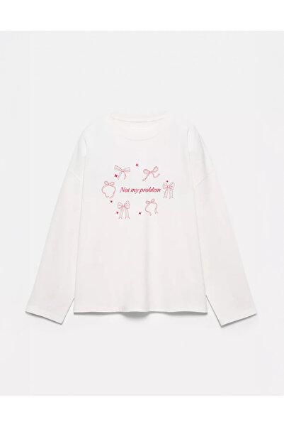 Disante 100% βαμβάκι Oversize Fit Όχι το πρόβλημά μου Εκτυπωμένο - Μπλουζάκι ...