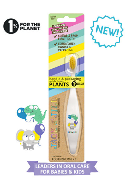 Jack N'Jill Jack N Jill Doğal Diş Fırçası - Fil