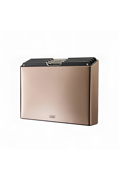 Joseph Joseph مجموعة ألواح التقطيع الفولاذية فوليو من جوزيف جوزيف، 4 قطع - ذه...