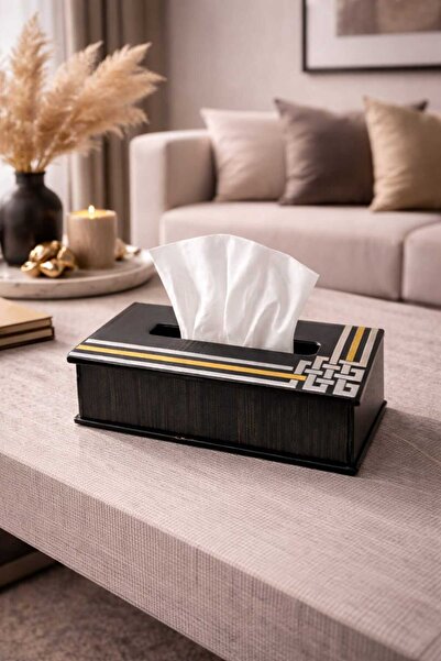 LAZORİAE Wooden Napkin Box