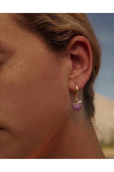 Markiz Takı Elma Küpe