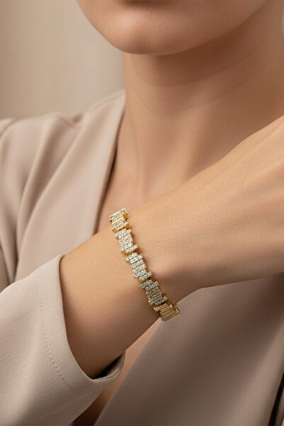 XUPING JEWELRY نمط اللؤلؤ/XUPING مجوهرات متعرج الزركون حجر سوار