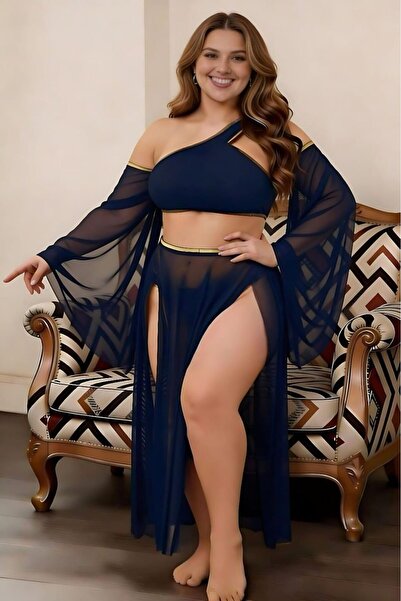 Twohall Σχεδιασμός Φαντασίας Δαντέλα Λεπτομερές Τούλι Νυχτικό