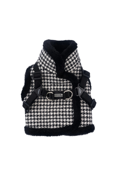puppia Chic Hound Adjustable Fleece Dog Harness