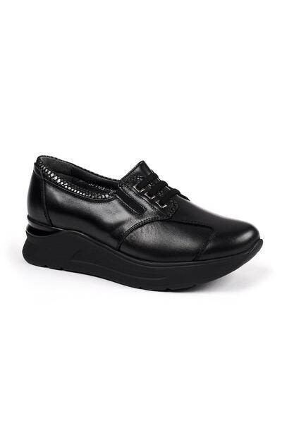 Forelli Vendy 57703-H Black Women's Genuine Leather Shoes