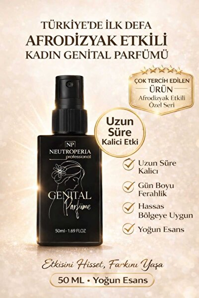 NP Neutroperia Professional Afrodyziyak ve Oryantal Etkili, Kadın Dış İntim G...