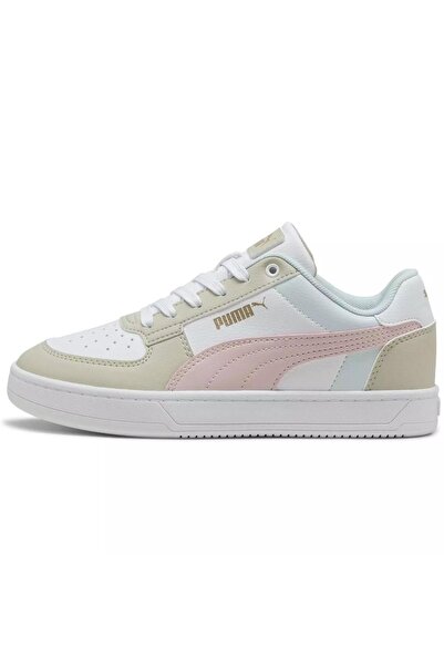 Puma 394461 19 حذاء رياضي نسائي من كافين 2.0 بلوك جونيور بلون أبيض-وردي
