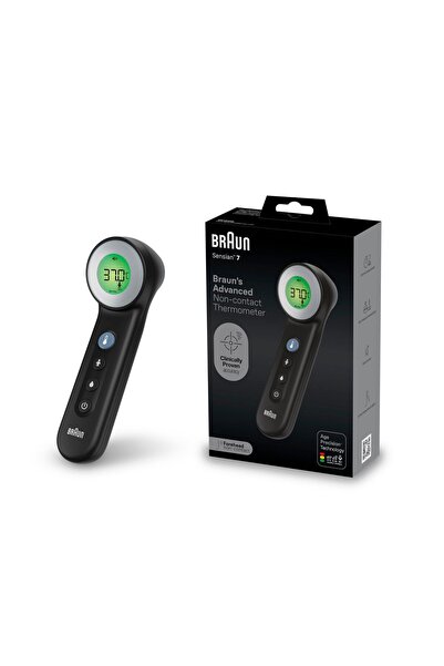 Braun Group Braun No Touch Plus Touch Thermometer Black