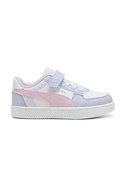 Puma 394462   15 كافين 2.0 بلوك AC+ PS أبيض-وردي مغبر-أرجواني للأطفال
