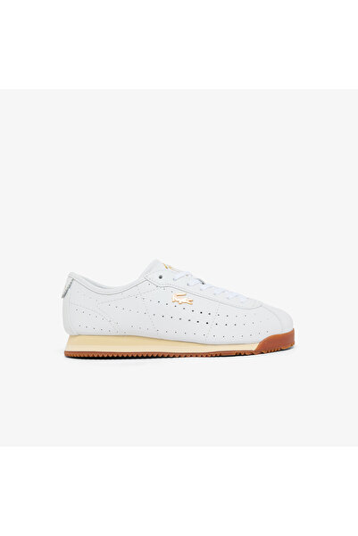 Lacoste حذاء رياضي نسائي منخفض من الجلد - 51SFA0177-Y37