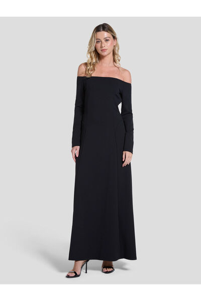 Guess فستان إيفلينا بأكتاف مكشوفة