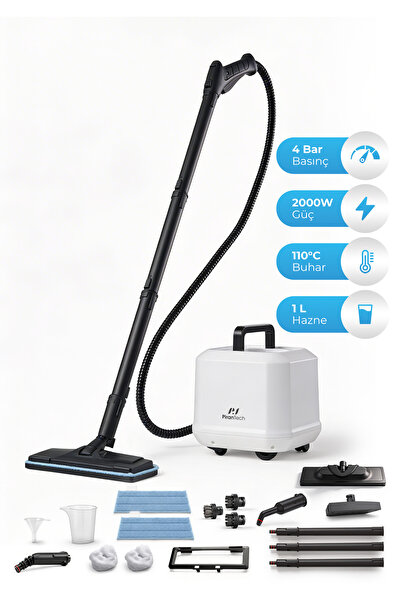 PiranTech CB-105A Buharlı Temizlik Makinesi | Çok Amaçlı | Yüksek Basınçlı | ...