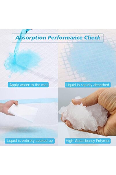 Cute n Cuddle Baby Disposable - Ultra Absorbent Diaper Changing Mats Pads - 60x90cm, Pack of 240