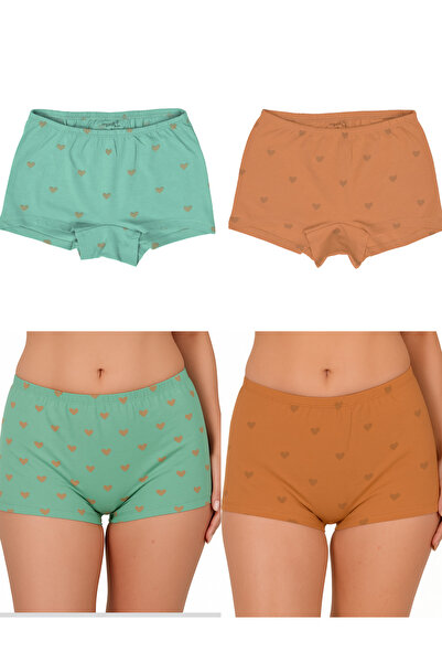 OrganicKid Charmed Kadın Boxer 2'li Set