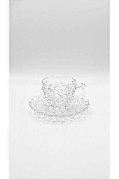 Glass In Love 6'lı Kahve Fincan Seti