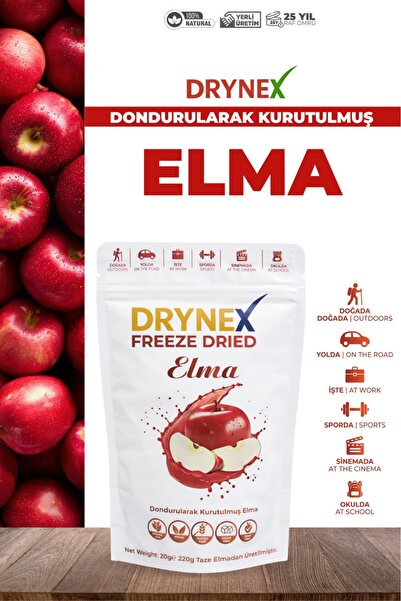 DRYNEX Dondurularak Kurutulmuş Elma