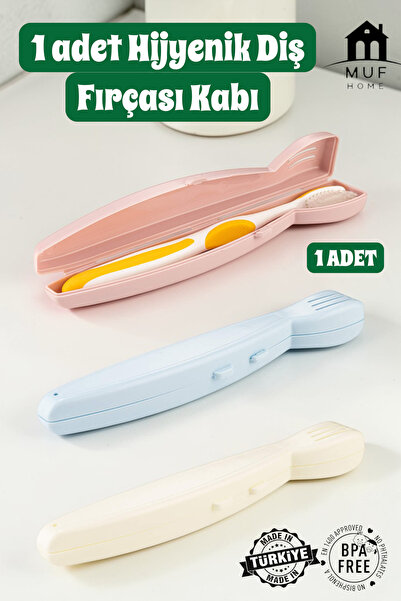 MUF HOME Diş Fırçası Kutusu Hijyenik Diş Fırçası Saklama Kabı Seyahat Ve Ev K...