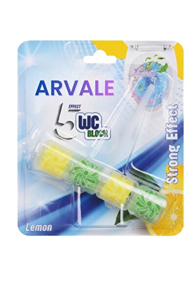 ARVALE 1 Adet FreshGuard Klozet Bloğu – Limon Kokusu Blok | 1 x 55 gram