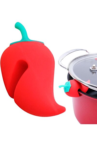 ARVALE Silikon Biber Kapak Tutucu – Taşma ve Buhar Önleyici