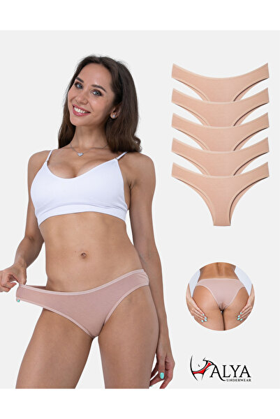 ALYA UNDERWEAR Chiloți brazilieni pentru femei 5 piese (ZECE)