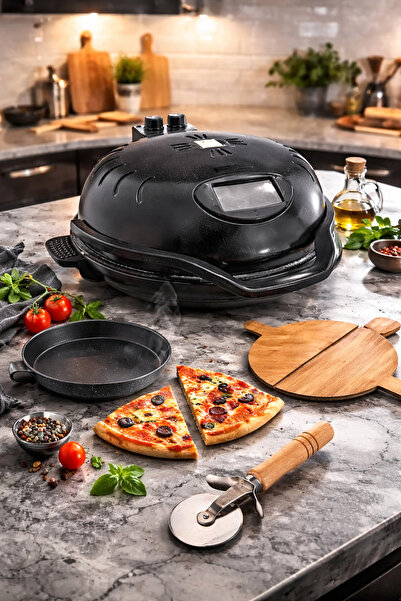 TANDIRIM Ekmek Pişirme Makinası ( Tepsi - Bazalt Taş - Pizza Kürekli)