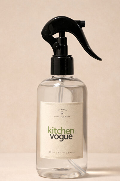 Kitchen Vogue Soft Flowers Oda Kokusu Çamaşır Spreyi Ortam Ve Kumaş Kokusu Od...