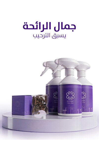 citysnt بكج البيت معطر جو ديلينا ٥٠٠ مل + معطر جو اليجنت ٥٠٠ مل + معطر جو سوف...