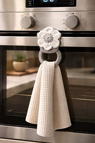 nftart.design El Yapımı Havlu Askılığı- Mutfak Düzenleyici Havlupan Askılığı