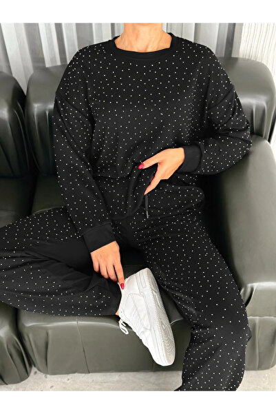 orjinal blue b Látkový křišťálový kámen s detaily z kamene, dvojdílná sada