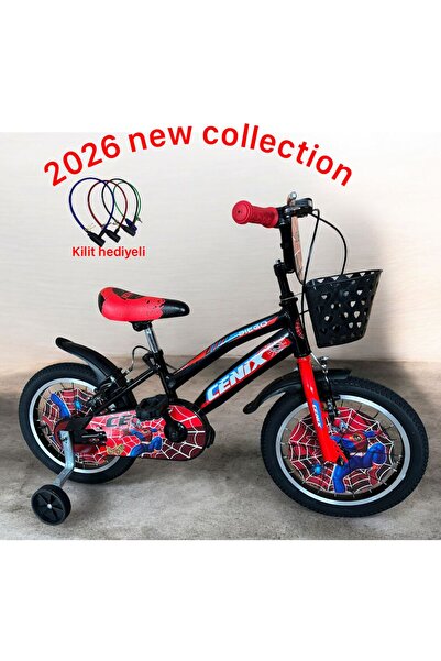 Cenix 16 Jant Alex Lily Kız Erkek Bisikleti kilit hediye 4-7 Yaş Bisiklet 202...