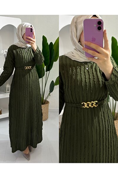 STİLSEN TESETTÜR BOYDAN ELBİSE