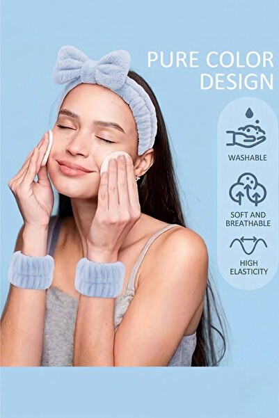 PETEK AKSESUAR SOFT PLUSH SPA ΣΕΤ ΜΑΛΛΙΩΝ ΚΑΙ ΒΡΑΧΙΟΛΙΩΝ 3 ΤΕΜΑΧΙΑ