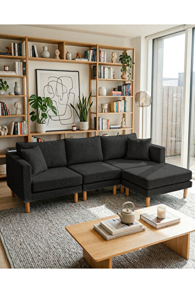 Velura Home & Living Armin Akıllı Köşe Koltuk Takımı & Modern Modüler Yataklı...