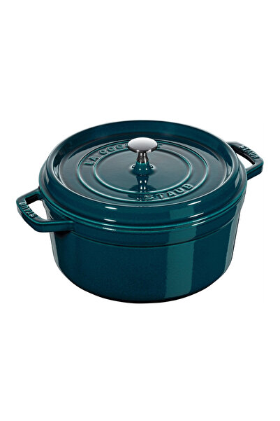 STAUB La Cocotte Döküm Tencere 28 cm Akdeniz Mavisi