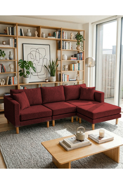 Velura Home & Living Armin Akıllı Köşe Koltuk Takımı & Modern Modüler Yataklı...