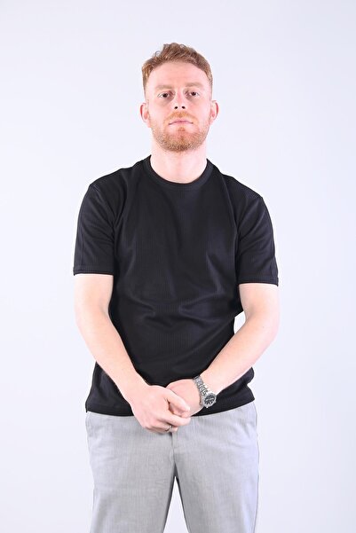 Mckanzie 2915 تي شيرت إنترلوك مزود بإبرة للتفريغ