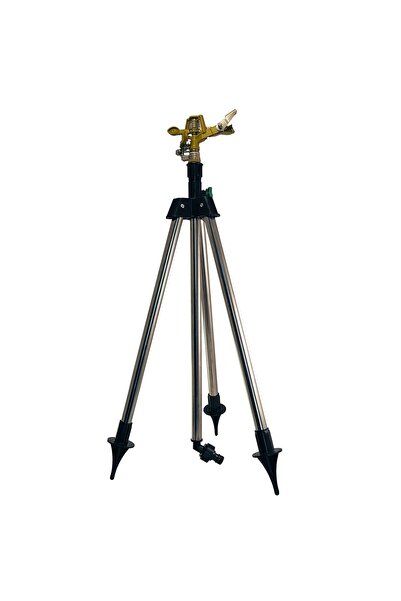Strend Pro Aspersor pulsatoriu, zincat, cu trepied telescopic, 550-905 mm