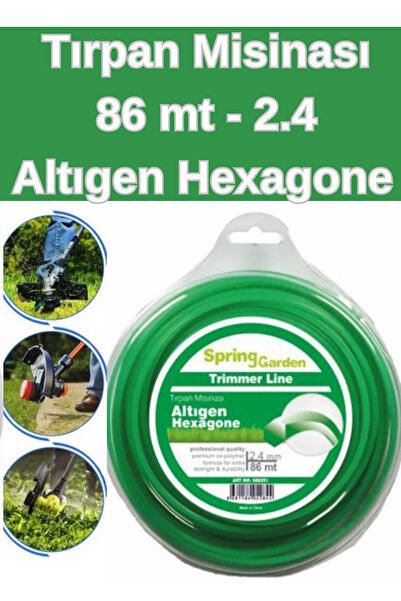 KL HOME Tırpan Misinası 2.4 Mm Altıgen-hexagone 86mt