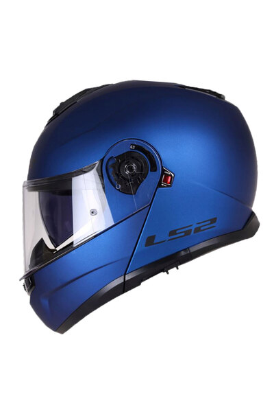 LS2 STROBE 2 MAT NAVY MAVİ KASK