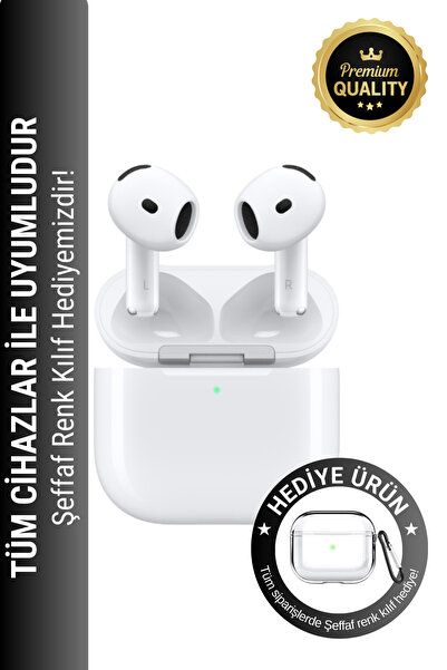 WUNİT 4. Nesil Pro Beyaz Ios Android Uyumlu Kablosuz Bluetooth Kulaklık Yeni ...
