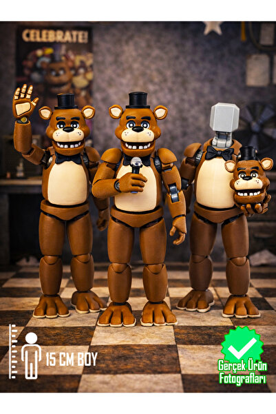 Suelo Butik Büyük BOY! Freddy Eklemleri Hareketli Robot Dummy Titan13 Figür O...