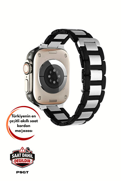 PSGT Magnetic akıllı Watch uyumlu 42-44-45-49mm/se/ultra/ultra2 Uyumlu Kordon