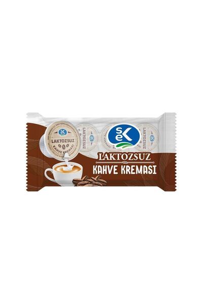 Sek Laktozsuz Kahve Kreması 15 ml x 10 Adet x 2 Paket