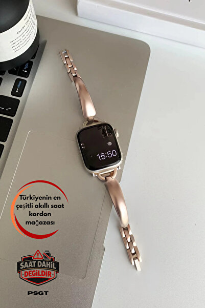 PSGT yeni Elegant kadınlar Lux saat kordonu 42-44-45-46-49mm Seri 3/4/5/6/7/8...