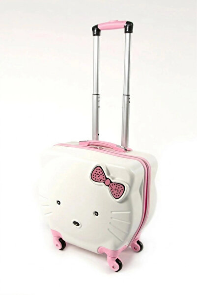Protocol London Hello Kitty Çocuk Valizi Abs 4 Tekerli