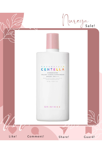 Skin1004 - واقي شمسي بلمسة مخملية مسامية من مدغشقر سنتيلا ٥٠ مل